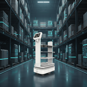 Robots de livraison industriels |   Robots mobiles autonomes (AMR) capacité 150 kg, navigation autonome pour entrepôt - Product Image 2