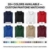 Polo respirant à manches courtes pour publicité, sport, travail, uniforme, séchage rapide, été, polyester, logo personnalisé, 160G