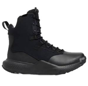 TSB25 AS33 Black Men's High-Top Tactical <b>Boots</b> with Side Zip Durable Breathable Mesh All Seasons - Product Image 2