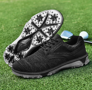 Zapatos de Golf con Tacos para Hombre, Diseño OEM Personalizado, Profesionales, Nuevos, Impermeables, con Forro de Malla, para Todas las Estaciones - Product Image 5