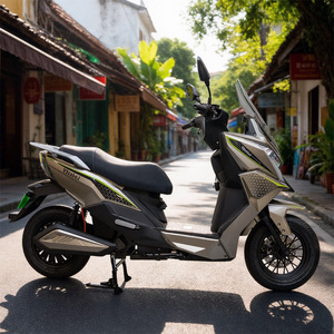 CKD SKD 12inch Wuxi Factory Supplier Factory Electric <strong>Moped</strong> 1100/1300W 60km/h Speed Best Electric Scooter for Adults - Product Image 1