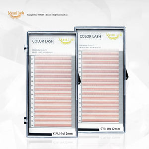 Extensiones de pestañas de plata glamurosa de primera calidad de 0,15mm de espesor tacto suave y lujoso - Product Image 1