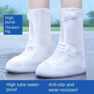 Calzado Impermeable Antideslizante y Grueso para Hombre y Mujer, Resistente al Desgaste, para Viajes, Campamento, Protección de Silicona - Product Image 5