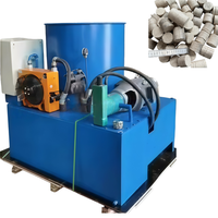 Extrudeuse de briquettes de bois à haut rendement, machine de fabrication de bâtonnets de combustible biomasse à partir de paille et de coques de riz avec armoire de contrôle