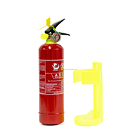 Extincteur à poudre sèche ABC portable de 1 kg, emballage en boîte couleur, fabriqué en usine OEM, pour la lutte contre les incendies au Nigeria, pour voiture/cuisine/garage