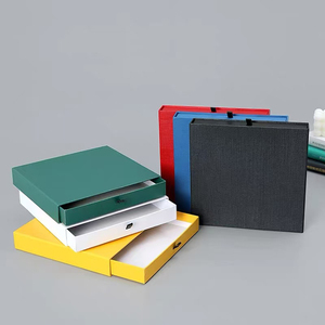 Cứng nhắc giấy ngăn kéo hộp cho chăm sóc da sang trọng Trà Hộp Quà Tặng Bao bì với tùy chỉnh logo mẫu thiết kế in ấn hộp giấy - Product Image 6