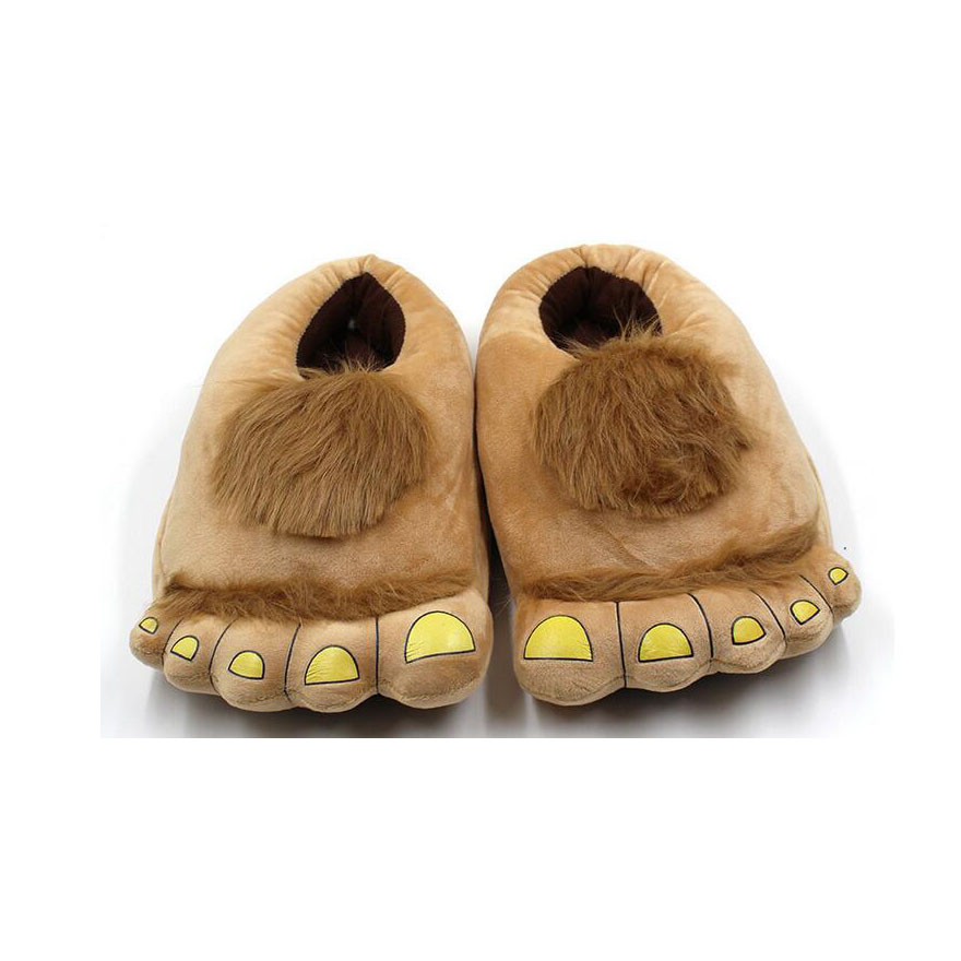 Производитель, хорошая цена, различные цвета и размеры, креативная обувь в форме лапы динозавра, смешные Тапочки