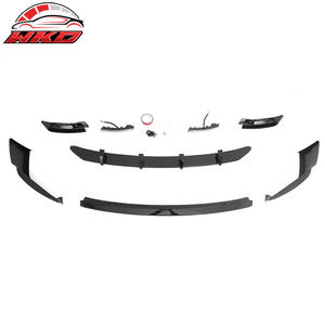 Alerón Delantero para BMW G05 X5 LCI 24-26, Negro Brillante, DRL, ABS, Divisor de Alta Calidad, Accesorio Exterior - Product Image 4