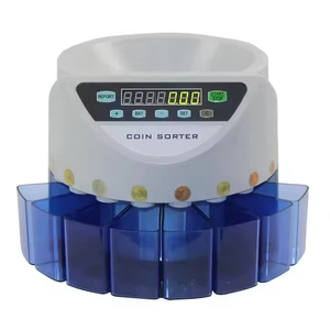 Machine de comptage et de tri de pièces de monnaie, valeur multi-pays, pour pièces de monnaie <span class=keywords><strong>JPY</strong></span>/MYR/USD/GPB/PHP/TWD/AED/<span class=keywords><strong>EUR</strong></span> - Product Image 1