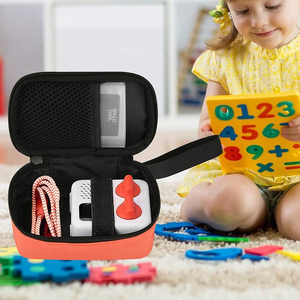 Custodia da viaggio in nylon per mini <span class=keywords><strong>lettore</strong></span> audio, custodia per mini <span class=keywords><strong>lettore</strong></span> musicale, <span class=keywords><strong>audiolibri</strong></span> e schede audio, borsa per il trasporto di mini lettori musicali - Product Image 6