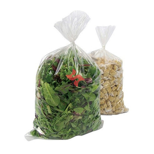 Customized Transparent 1000/case Food Grade <b>Plastic</b> PE Heat Seal Side Gusset Bag - Product Image 1