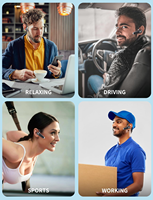 Écouteurs sans fil intra-auriculaires BT6.1 pour le sport et les affaires, légers, longue autonomie, stéréo, vente en gros