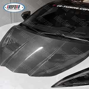 Capot en fibre de carbone véritable pour <span class=keywords><strong>Chevrolet</strong></span> <span class=keywords><strong>Corvette</strong></span> C8 Z06 20 + Capot en carbone - Product Image 2