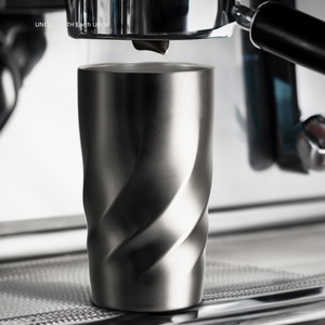 Earth <strong>Uncle</strong> Netherlands Eco-friendly Gift Food-grade Stainless Steel Vacuum Vortex Coffee <strong>Mug</strong> Minimalist Design Gift Cup - Product Image 1
