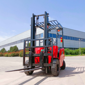 Forklift Listrik Kapasitas 0.5 Ton 1Ton 2 Ton 3 Ton 5 Penyeimbang ForkLift Truk Hidrolik Stacker Forklift Listrik - Product Image 1