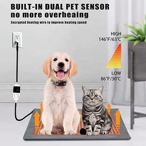 Almohadilla Térmica <span class=keywords><strong>para</strong></span> Mascotas con Alimentación USB, Funda Lavable de Punto Suave, Manta Eléctrica Portátil <span class=keywords><strong>para</strong></span> Perros y <span class=keywords><strong>Gatos</strong></span>, 100% Algodón, Estilo Japonés - Product Image 4