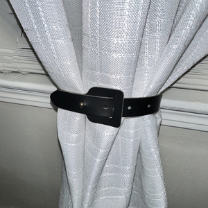 In stock PU leather curtain tiebacks and cords, home curtain ties, curtain <b>ropes</b>, simple curtain straps and curtain buckles - Product Image 1