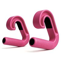 Agarradera de Fitness en Forma de Gancho de Alta Resistencia, Accesorio Multifuncional para Dominadas, Peso Muerto, Remo y Entrenamiento de Fuerza en el Gimnasio