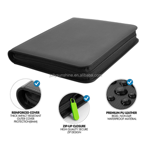 Bán buôn 4 9 12 Pocket Top loader chất kết dính thẻ mtg TCG yugio kinh doanh cao cấp Bộ sưu tập thư mục Album Toploader chất kết dính - Product Image 3