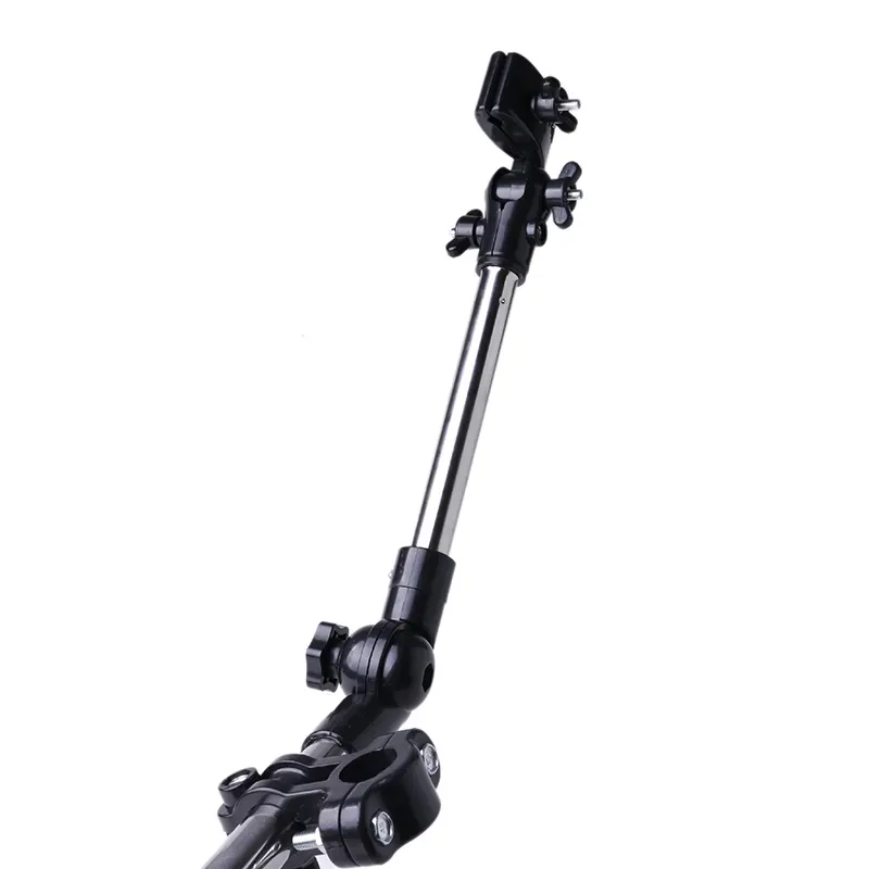 Connettore per ombrellone morsetto per passeggino supporto per ombrellone allungabile regolabile supporto per sedia a rotelle Walker Bike Bicycle
