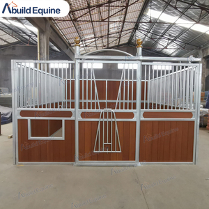 Establos Prefabricados de Acero Galvanizado de Primera Calidad con Puertas Corredizas para Diseños de Establos Ecuestres - Product Image 4