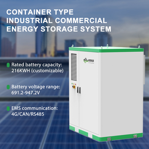 Large Capacity 215kWh 819.2V 132Ah 264Ah Lithium Ion Battery <b>Storage</b> <b>System</b> All-in-One Air Cooling On-Grid 0.216MWh Cabinet - Product Image 5