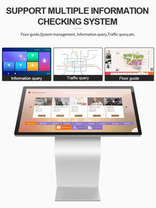Wayfinding kiosk 32 43 49 55 65 inch triển lãm Tương Tác Thông tin kiosk Hiển thị màn hình cảm ứng tự dịch vụ kios - Product Image 5