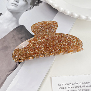 دبوس شعر مخلب سمك القرش في كوريا الجنوبية ، دبوس شعر فرنسي لطيف ، كبير من مادة الأكريليك ، إكسسوارات شعر ، لون جديد - Product Image 6