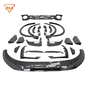 Kit de Carrocería de Fibra de Carbono Húmeda de Fábrica para Audi RSQ8, Mejora al Estilo <span class=keywords><strong>ABT</strong></span>, Labio Delantero, Difusor Trasero, Accesorios para Automóviles - Product Image 2