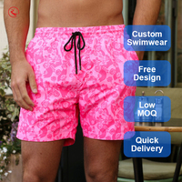Shorts de Playa Casuales Multicolores para Hombre, con Logotipo Personalizado, Shorts de Baño y Trajes de Baño al por Mayor