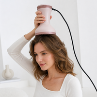 Sèche-cheveux multifonctionnel pour soins capillaires à domicile, 900W, 2 vitesses, moteur DC, peigne à air chaud