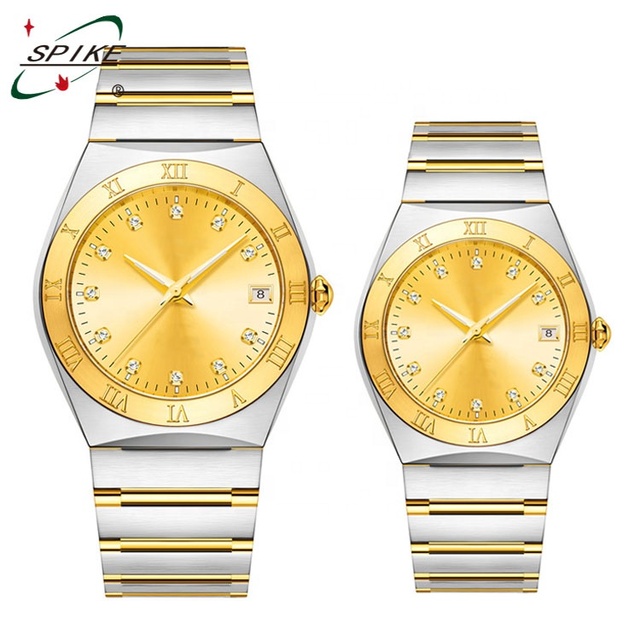 Gold Plated Bracelet Wrist Watch and Silver Plated Wrist Watch