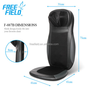 Hochwertiges Auto <span class=keywords><strong>massage</strong></span> kissen mit Heiz-und Vibrations funktionen <span class=keywords><strong>Massage</strong></span> stuhl zubehör für die Körperkomfort-Sitz anwendung - Product Image 4