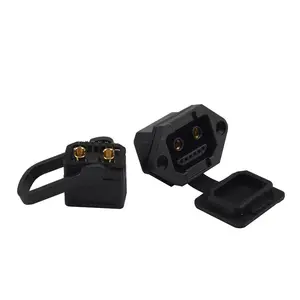 High Current Black 6 Pin Terminal Connector Rc Battery 45A EV Charge Connectors