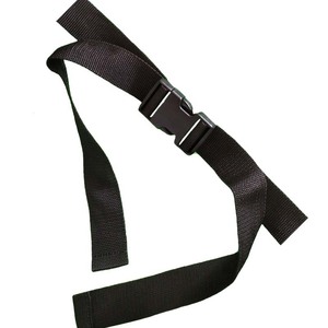 Accessoire de kayak, sangle réglable en polyester noir, 37x52 cm, avec double boucle, pour lacs, rivières, usage récréatif - Product Image 1