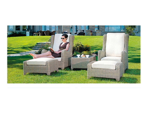 Meubles de jardin modernes en rotin canapé <span class=keywords><strong>2</strong></span> <span class=keywords><strong>places</strong></span> extérieur chaise longue - Product Image 5
