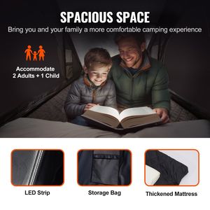 DB Wholesale Waterproof Hard Shell Roof <b>Tent</b> 2-3 Person for Jeep SUV <b>Truck</b> with Ladder for Outdoor Adventures - Product Image 3