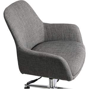 Silla de Trabajo Alera de Estilo Mid-Century para Espacio de Trabajo, Diseño Contemporáneo, Soporta hasta 275 Libras, Altura del Asiento de 18.9 a 22.24 Pulgadas, Respaldo Gris - Product Image 6