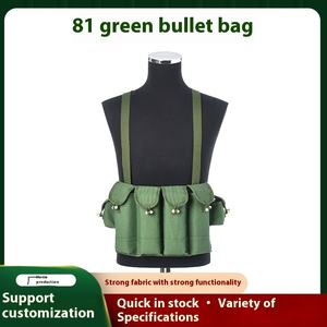 Chaleco Táctico Personalizado de Poliéster Verde con Bolsillo para Balas, Impermeable, Moderno, con Cremallera, Portátil, para Exteriores - Product Image 5