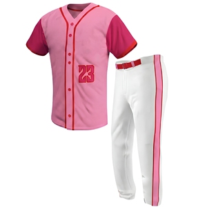 Uniforme de baseball unisexe, tissu respirant, léger et durable, vêtements de sport d'équipe, sublimation, logo personnalisé, OEM ODM - Product Image 1