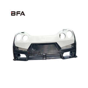 <span class=keywords><strong>2023</strong></span>รถสไตล์ <span class=keywords><strong>Nismo</strong></span> คาร์บอนไฟเบอร์สำหรับ GTR35 2008-2021กันชนหน้าและหลังขอบด้านหลัง - Product Image 4