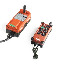 Controle remoto sem fio industrial, rádio com 6 botões à prova d'água, F21-E1B