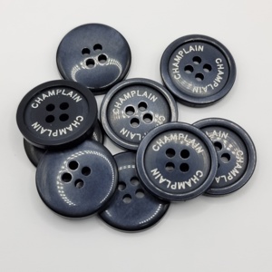 Tùy Chỉnh 32L 20Mm Thời Trang 4 Lỗ Tròn Phẳng Hiệu Lực Ngọc Trai Nhựa Nhựa Màu Hải Quân Nút Cho Áo Quần Áo - Product Image 1