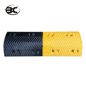 ยางกันกระแทกป้ายจราจรแบบโดมสีดำและเหลือง - Product Image 4