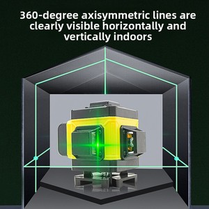 Mini niveau laser vert haute précision 16 lignes pour extérieur, puissant - Product Image 5