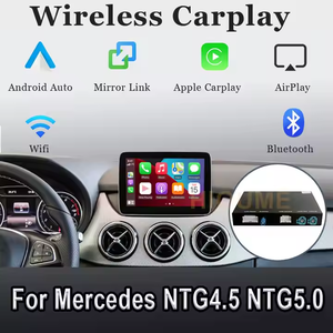 Boîte Carplay Ai 2025 HOT Carabc Ntg 4.5 pour <span class=keywords><strong>voiture</strong></span> avec prise <span class=keywords><strong>en</strong></span> charge IOS12 et installation facile pour Mercedes Benz Classe C 1994-2016 - Product Image 3