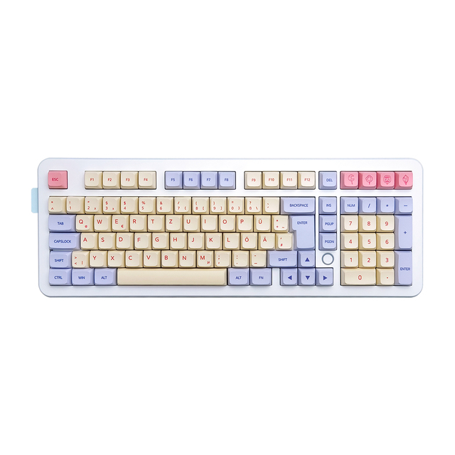 Ultra98 Mechanical Gaming Keyboard German QWERTZ/ISO Layout Tri-mode Support Custom Keyboard OEM/ODM for ES/SE/CH/UA/BE/DE/FI/GR