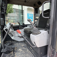 Excavatrice compacte KX057-4 Kubota de 5.7 tonnes mini excavatrice basse heures bien maintenues zéro conception d'oscillation de queue utilisée par Kubota KX057-4