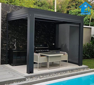 Pergola en aluminium durable et personnalisable Sweet Home, qualité supérieure, écologique, revêtement poudré, montage facile, <span class=keywords><strong>abri</strong></span> extérieur - Product Image 5