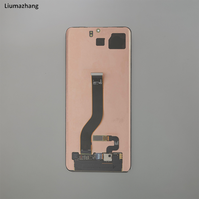 Original Super AMOLED Display Touch ScreenFor Samsung Galaxy S20 Plus G9850 G985F G985U Lcd Display With Frame Screen